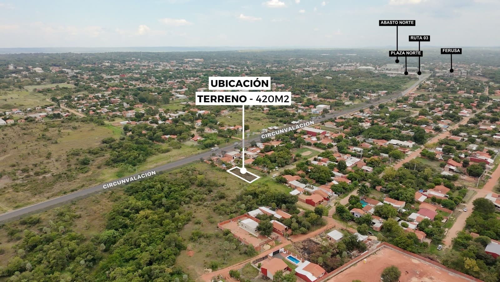 Terreno en Limpio, Central