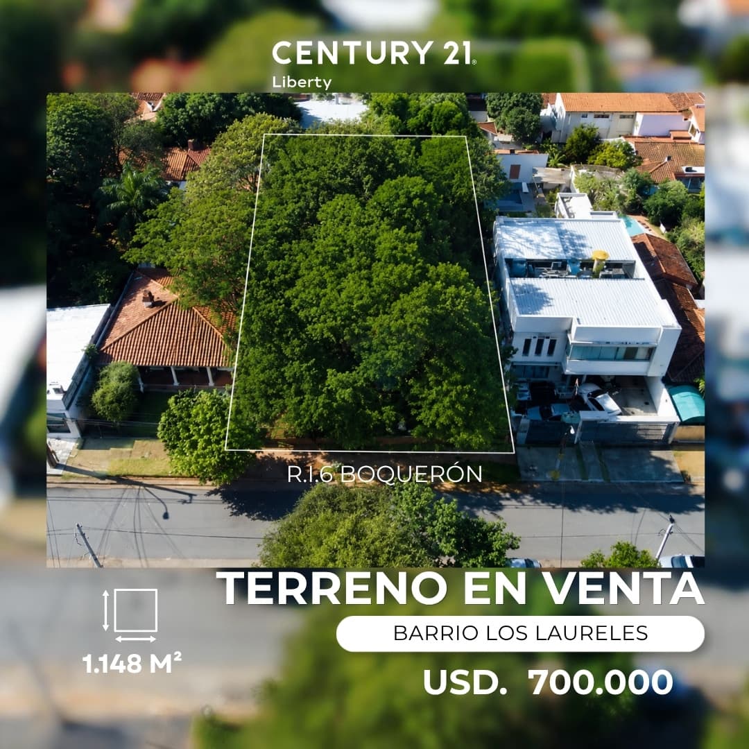 Terreno en Los Laureles, Asunción