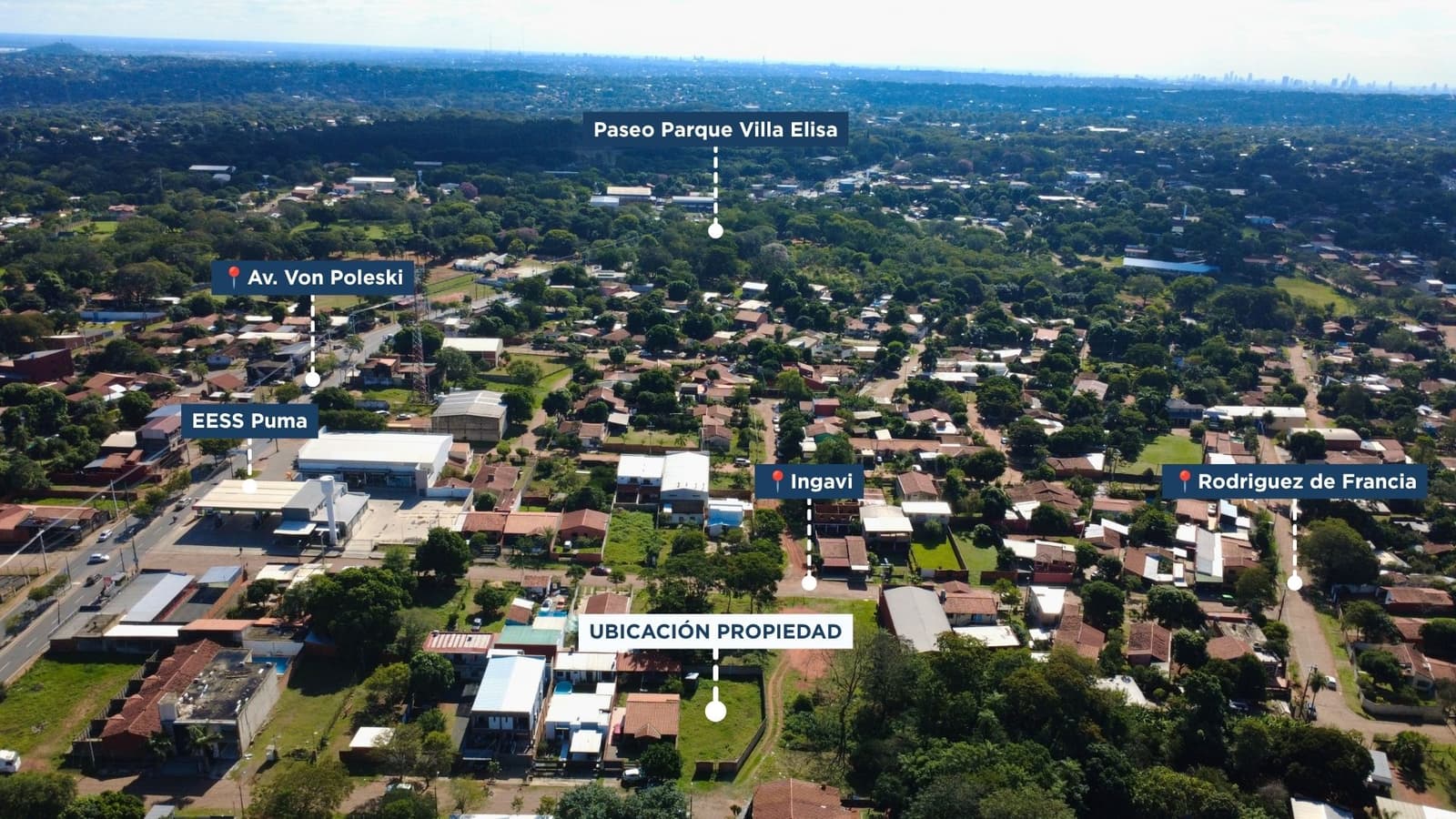 Terreno en Avenida Enrique Von Poleski